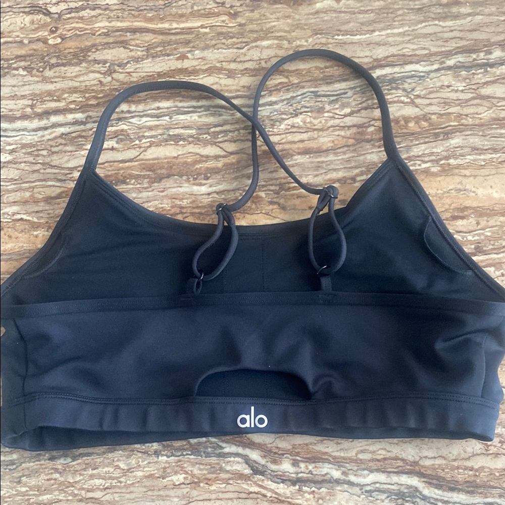 ALO Yoga Black Sports Bra